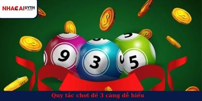 Quy tắc chơi đề 3 càng dễ hiểu