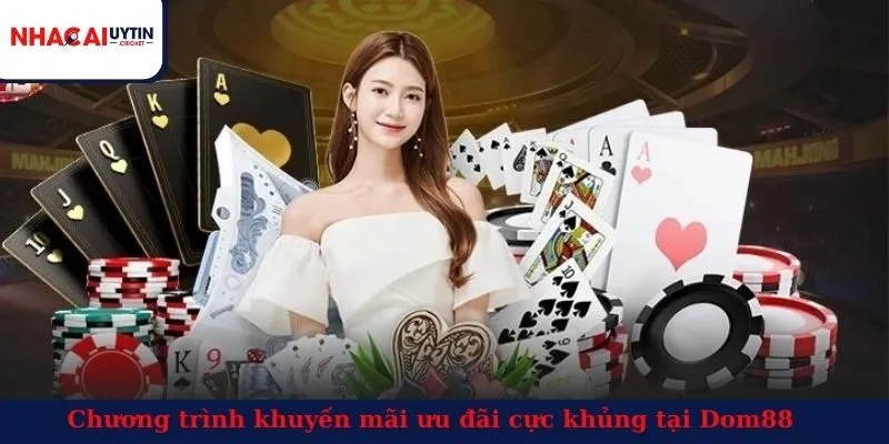Chương trình khuyến mãi ưu đãi cực khủng tại Dom88