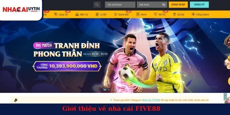 Giới thiệu về nhà cái FIVE88