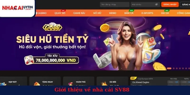 Giới thiệu về nhà cái SV88